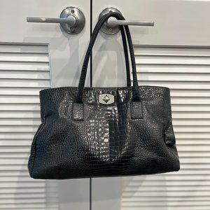 FURLA leather tote bag